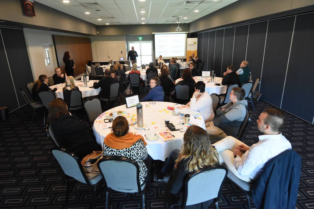 Attendees at the Suicide Prevention Forum at Taree. Photo: Scott Calvin. 
