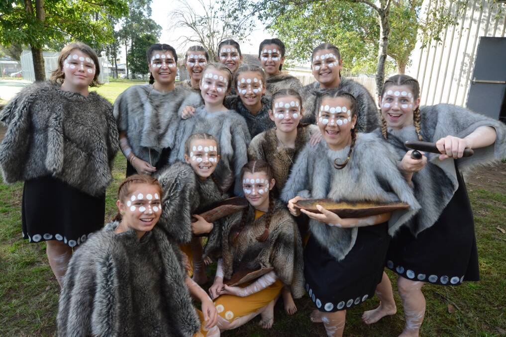 The Taree High Dance Group during last year's NAIDOC Week celebrations. 