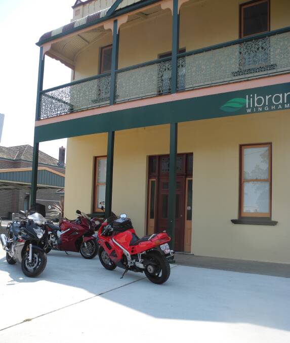 The Biblio Turismo tour came to Wingham library